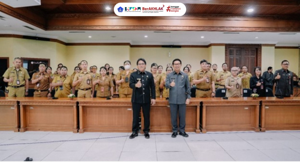 Bupati Badung melantik Kepala Badan Pendapatan Daerah Badung,  Kepala Badan Riset dan Inovasi Daerah Badung & 39 Pejabat Fungsional